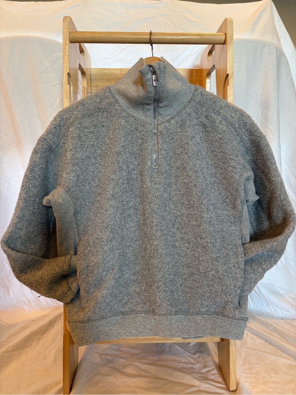 Lululemon Women’s Sherpa Fleece Half Zip Pullover - estimated size M
